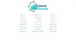 Desktop Screenshot of islamic-sources.com